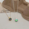 Silver Abalone Shell Necklace