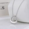 Silver Bag Pendant necklace