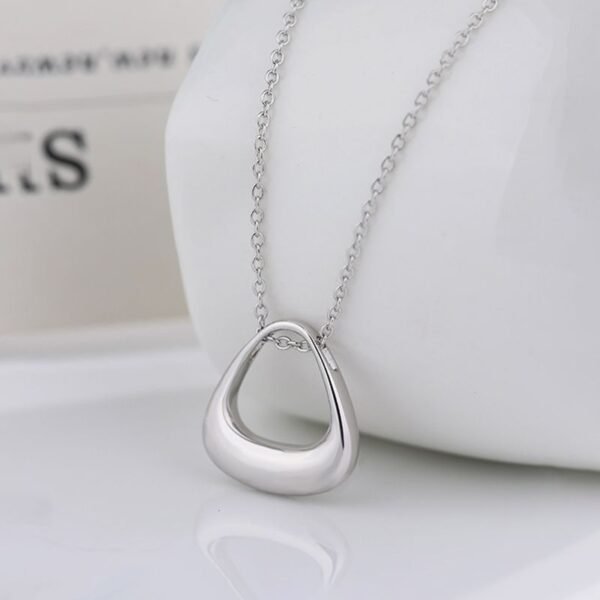 Silver Bag Pendant necklace