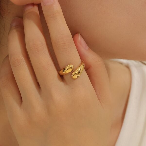 Teardrop Adjustable Ring - Image 3