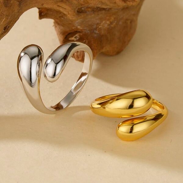 Teardrop Adjustable Ring - Image 2