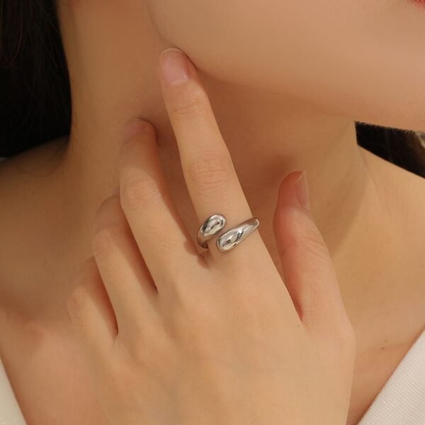 Teardrop Adjustable Ring - Image 4